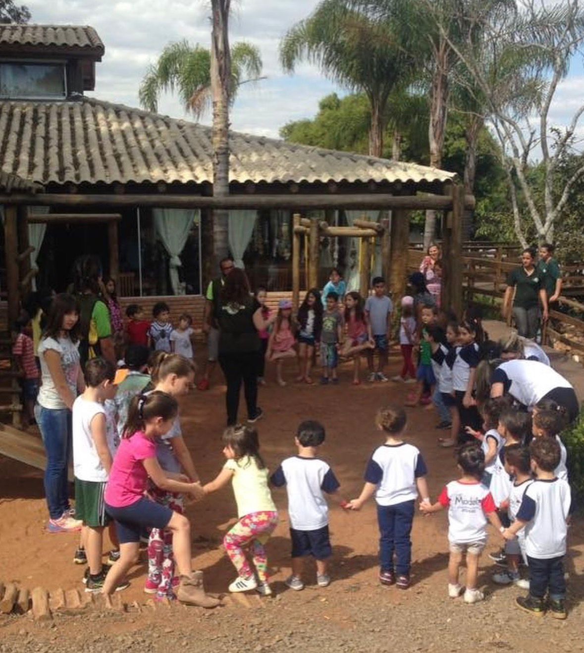 registros da visitação em fotos